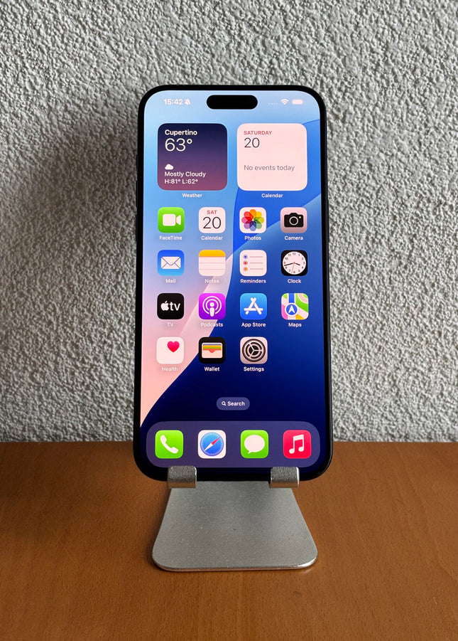 Refurbished Apple iPhone 15 Pro Max 256GB Titanium Blauw / B-Grade