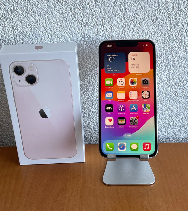 Refurbished Apple iPhone 13 128GB Roze / A-Grade
