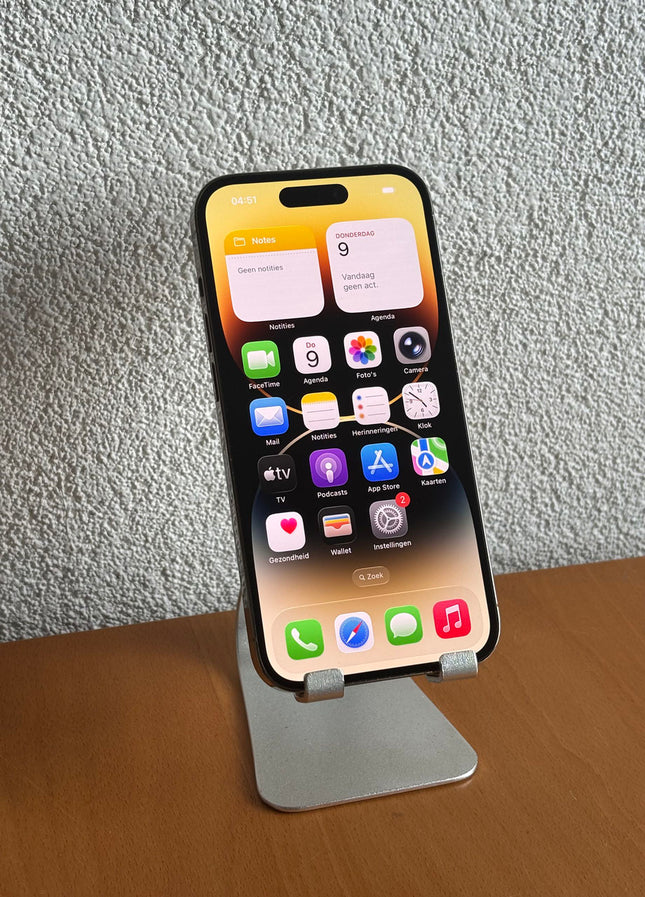 Refurbished Apple iPhone 14 Pro 128GB Goud / A-Grade