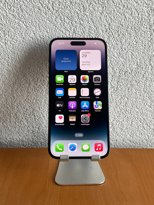 Refurbished Apple iPhone 14 Pro Max 512GB Zwart / A-Grade