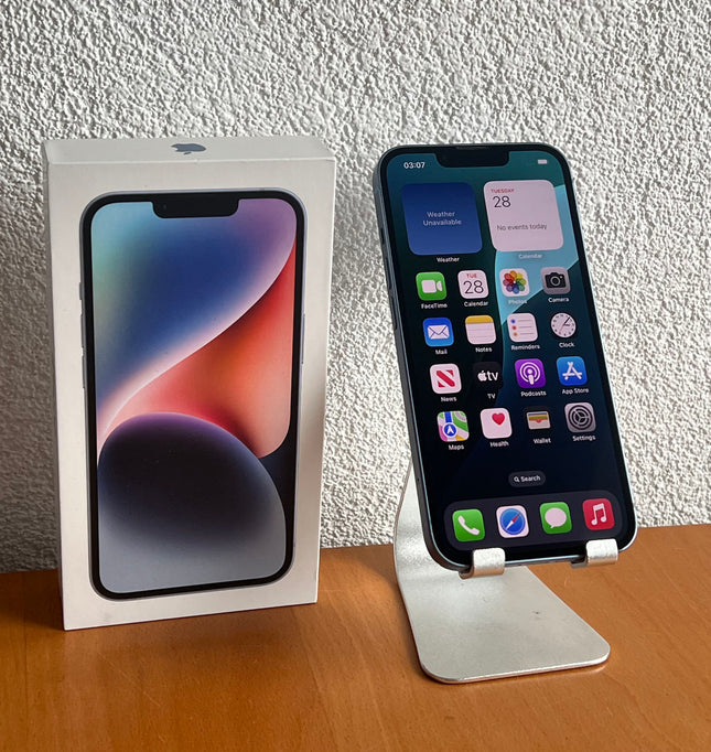 Refurbished Apple iPhone 14 256GB Blauw / A-Grade