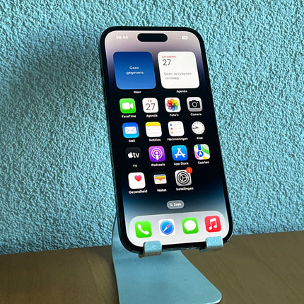 Refurbished Apple iPhone 14 Pro 128GB Zwart / A-Grade