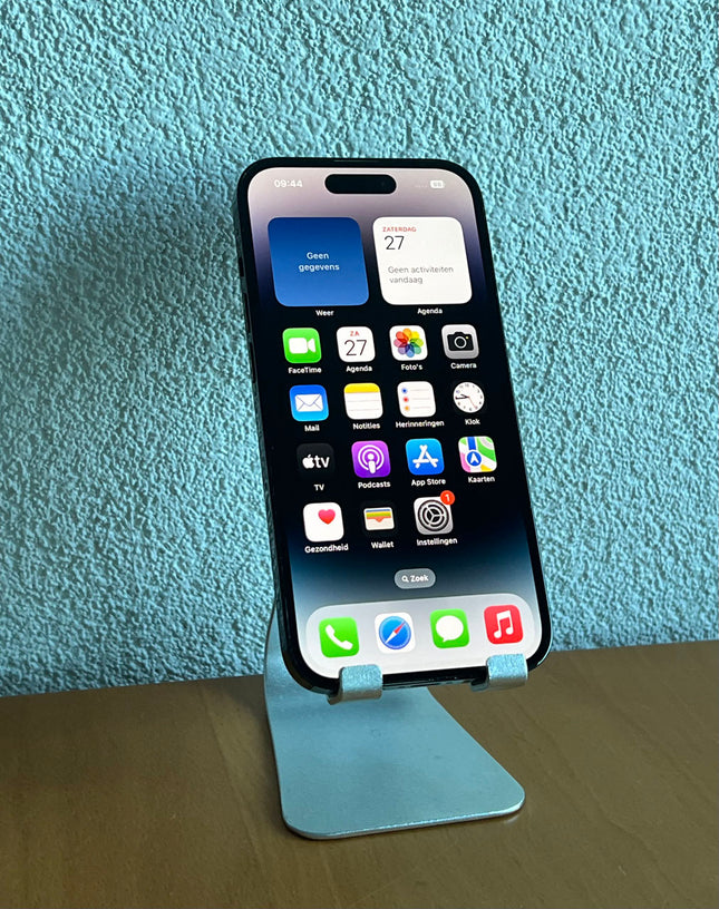 Refurbished Apple iPhone 14 Pro 128GB Zwart / A-Grade