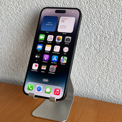 Refurbished Apple iPhone 14 Pro Max 512GB Zwart / A-Grade