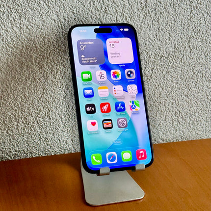 Refurbished Apple iPhone 15 Plus 128GB Zwart / A-Grade