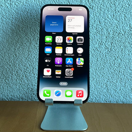 Refurbished Apple iPhone 14 Pro 128GB Zwart / A-Grade