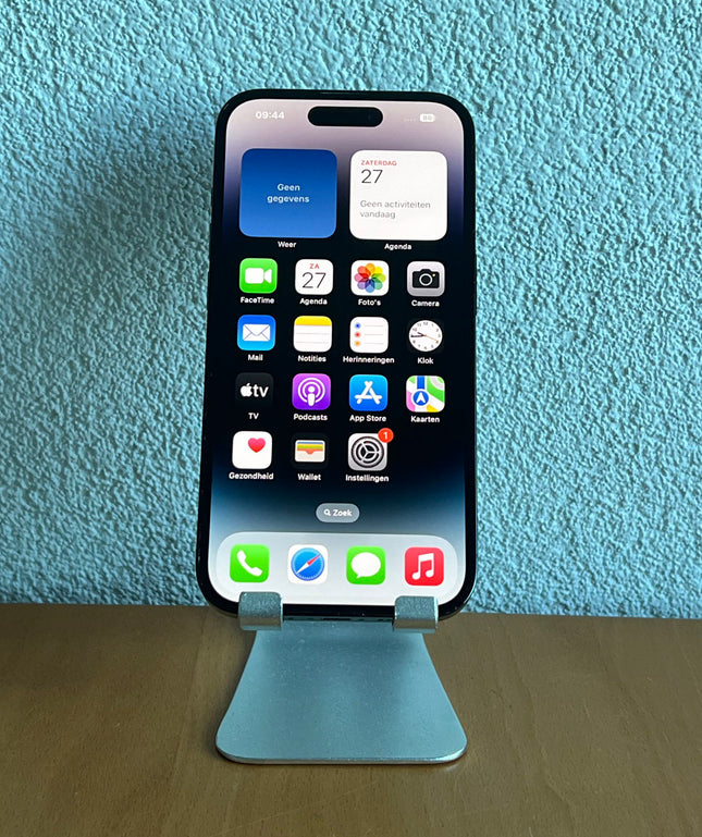 Refurbished Apple iPhone 14 Pro 128GB Zwart / A-Grade