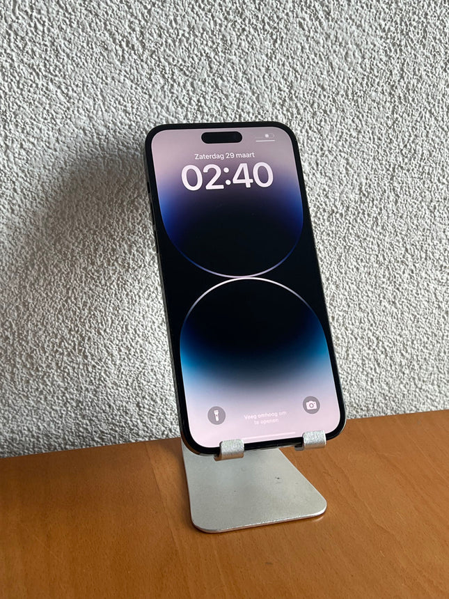 Refurbished Apple iPhone 14 Pro Max 512GB Zwart / A-Grade