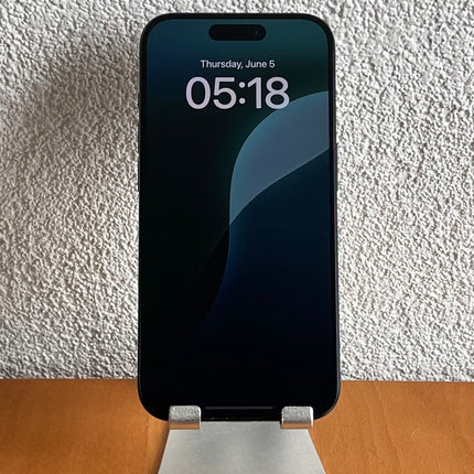 Refurbished Apple iPhone 15 Pro 256GB Zwart / A-Grade