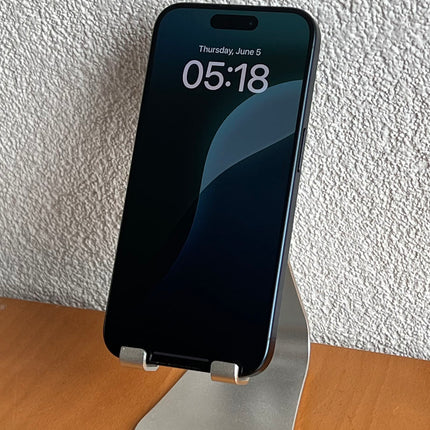 Refurbished Apple iPhone 15 Pro 256GB Zwart / A-Grade