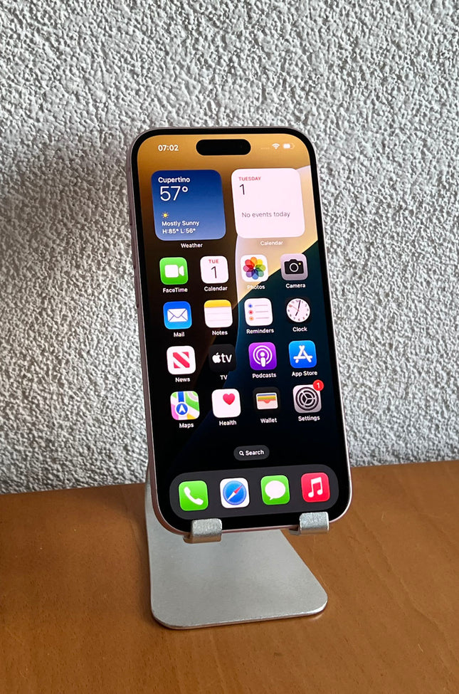 Refurbished Apple iPhone 15 128GB Roze / A-Grade