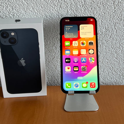 Refurbished Apple iPhone 13 512GB Zwart / B-Grade