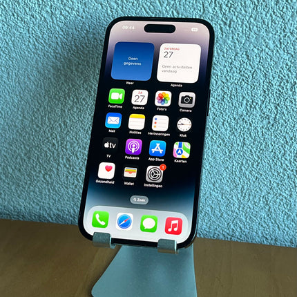 Refurbished Apple iPhone 14 Pro 128GB Zwart / B-Grade