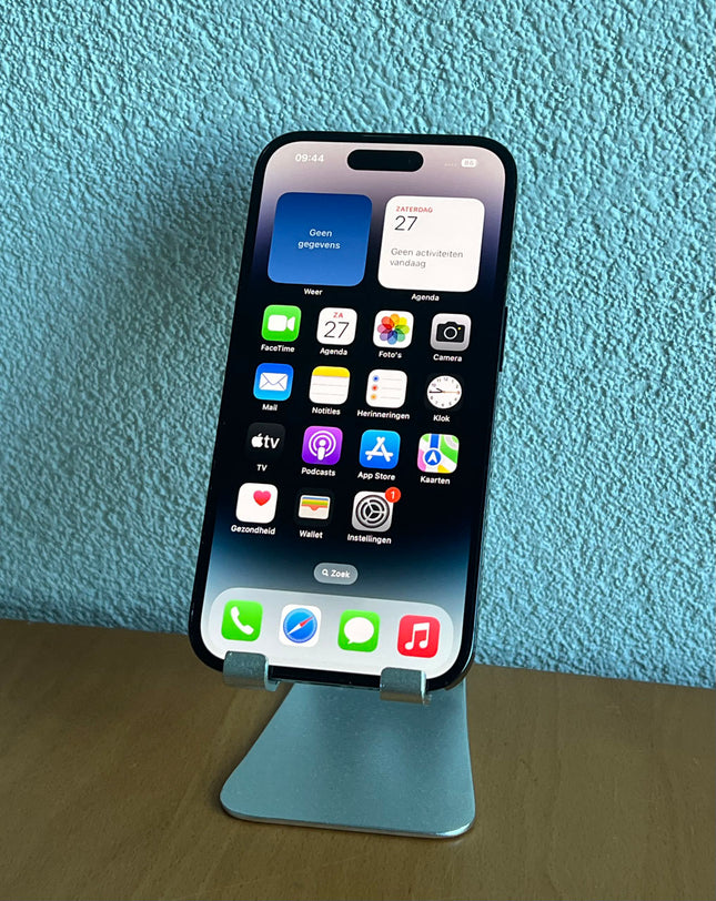 Refurbished Apple iPhone 14 Pro 128GB Zwart / B-Grade