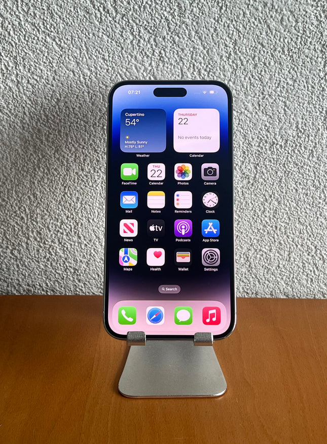 Refurbished Apple iPhone 14 Pro Max 256GB Wit / B-Grade