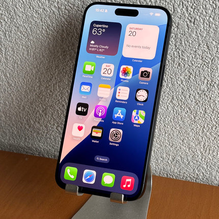 Refurbished Apple iPhone 15 Pro Max 256GB Titanium Blauw / B-Grade