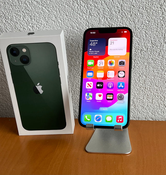 Refurbished Apple iPhone 13 128GB Groen / B-Grade